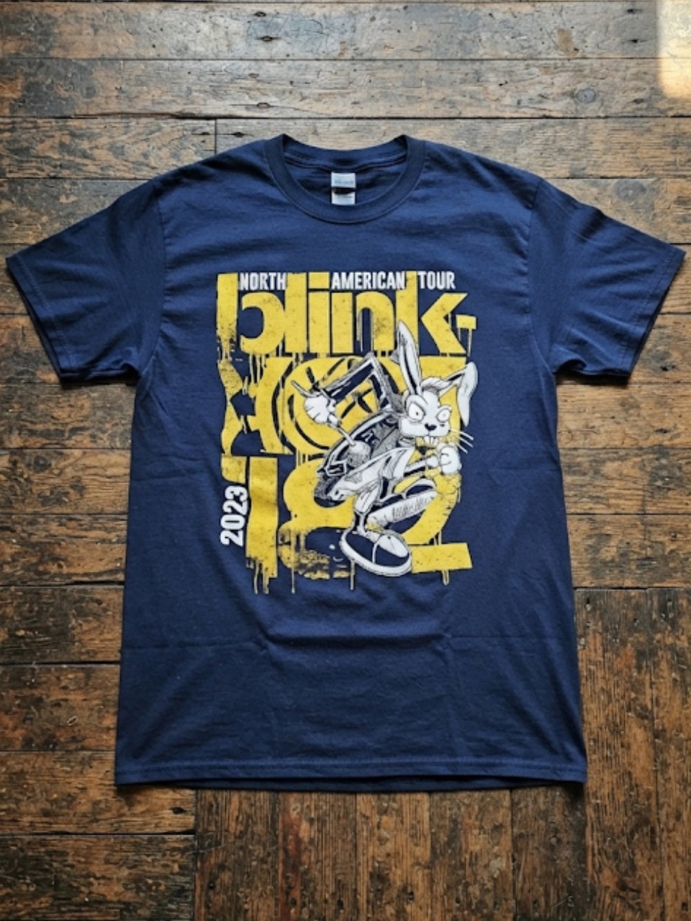Blink-182 Tour Shirt Navy Blue